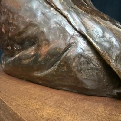 Fabulous RC Gorman Bronze Signed Pueblo Woman - 21” Tall