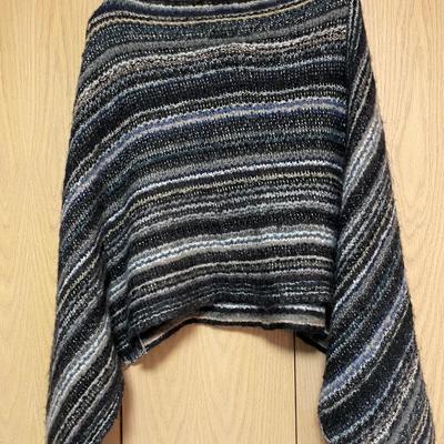 Coco + Carmen Knit Poncho New