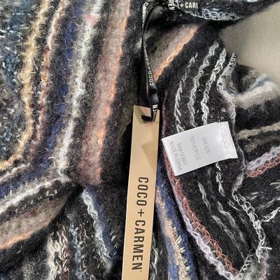 Coco + Carmen Knit Poncho New