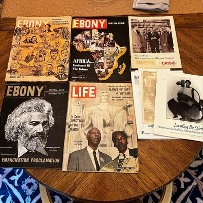 L1963 Vintage Ebony Special Issue Magazines, LIFE, Special Issue The Crisis