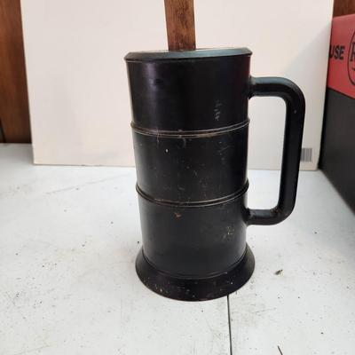Vintage Thunder Mug Cannon Signal Cannon Black Powder 8" Tall 28.4 Lbs