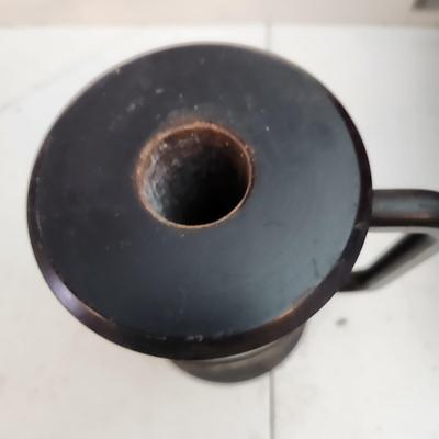 Vintage Thunder Mug Cannon Signal Cannon Black Powder 8" Tall 28.4 Lbs