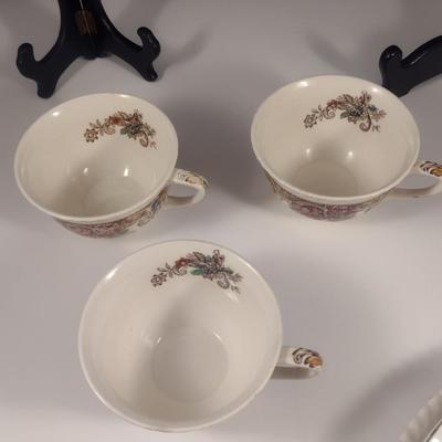 Collection of Plates and Cups- Assorted Makers
