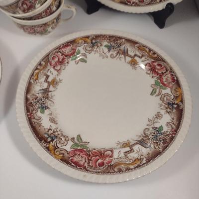Collection of Plates and Cups- Assorted Makers