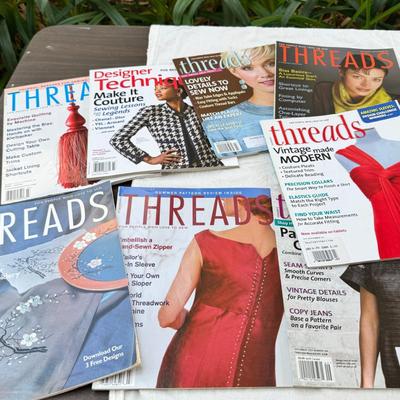 Vintage sewing magazines, Buttons, Vintage NY water main caps boxes