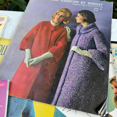 Vintage sewing magazines, Buttons, Vintage NY water main caps boxes