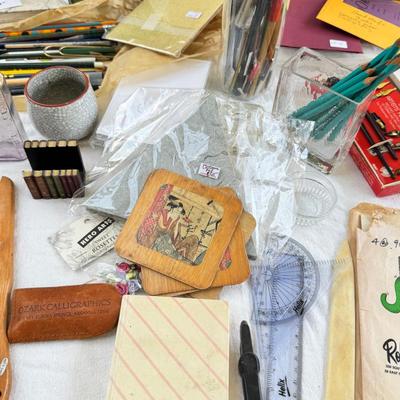 Calligraphy and artist made books
