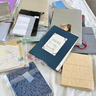 Calligraphy and artist made books