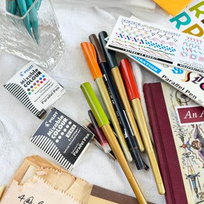 Calligraphy and artist made books