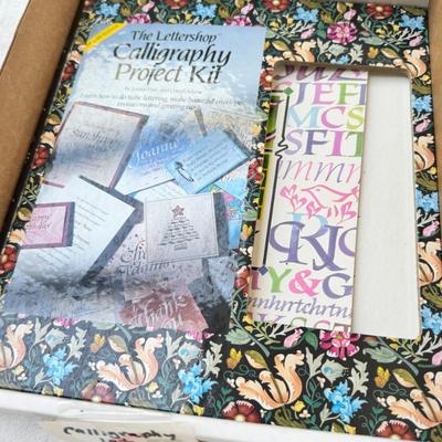 Calligraphy and artist made books