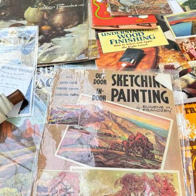 Craft collecting books, Kewpie dolls, Porcupine quills