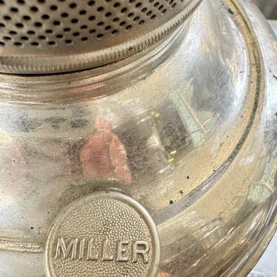 Antique oil lamps, chimneys, burners, wicks