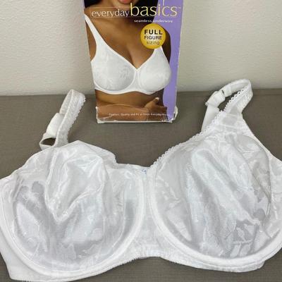Playtex Full figure Bra 40D White New in Box