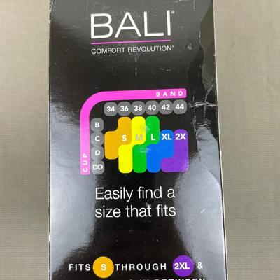 New Set of 2 Bras Bali Comfort Revolution Size L