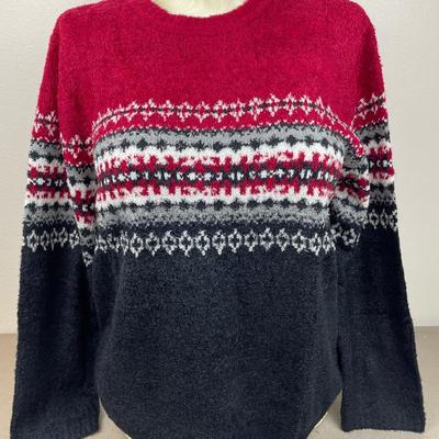 New Red and Black Sweater Size XL