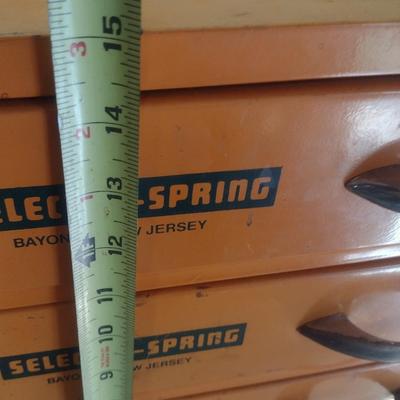 Vintage Metal Multi-Slide Drawer Select-A-Spring Shop Cabinet Choice B