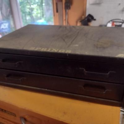 Vintage Metal Multi-Slide Drawer Shop Cabinet Choice C