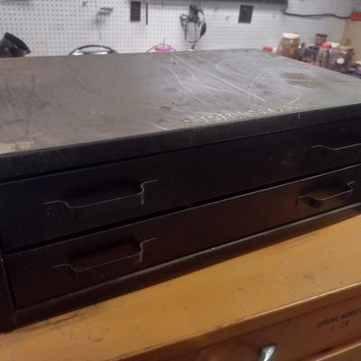 Vintage Metal Multi-Slide Drawer Shop Cabinet Choice C