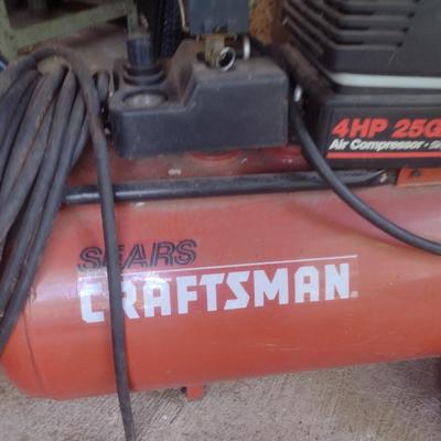 Sears Craftsman 4HP 25 Gallon Air Compressor