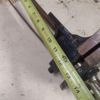 Machinist's Under Bench Mount Metal Vise 7"
