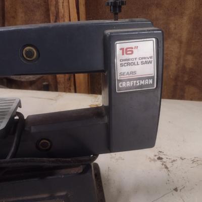 Sears Craftsman 16" Bench Top Scroll Saw