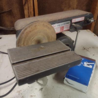 4" Belt and 6" Disc Bench Top Sander