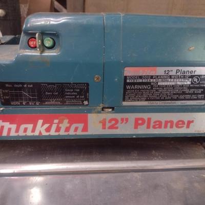 Makita Workshop 12" Wood Planer