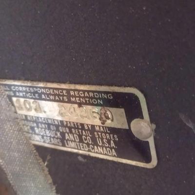 Craftsman Belt Driven Band Saw on Wood Work Bench