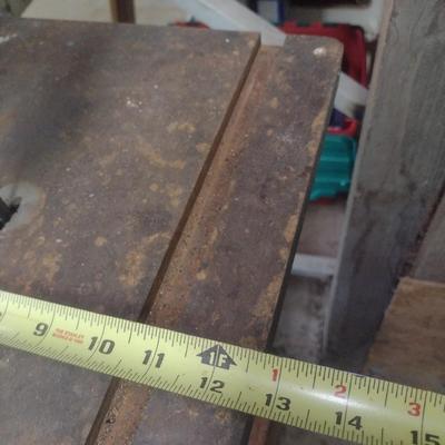 Craftsman Belt Driven Band Saw on Wood Work Bench