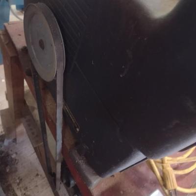 Craftsman Belt Driven Band Saw on Wood Work Bench