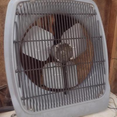 Workshop Window Fan Direct Wired