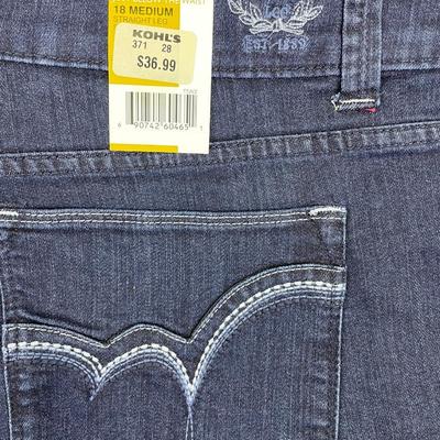 New Lee Dark rinse Jeans 18M