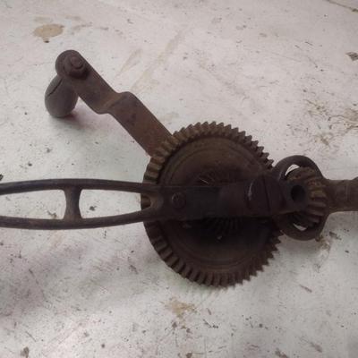 Antique Shoulder Brace Drill, Brace Drill and Awl