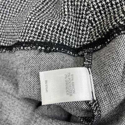 New J.Jill Black/Zinc Wearever Collection Pant Medium