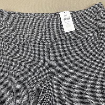 New J.Jill Black/Zinc Wearever Collection Pant Medium