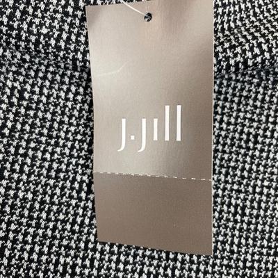 New J.Jill Black/Zinc Wearever Collection Pant Medium