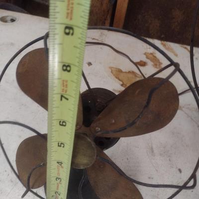 Pair of Vintage Desk Fans Includes Large Westinghouse in Working Condition
