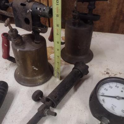 Collection of Vintage Plumbing Tools