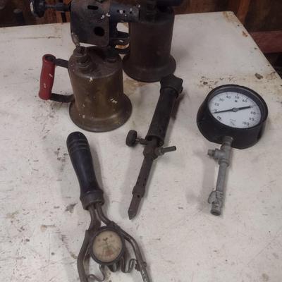 Collection of Vintage Plumbing Tools