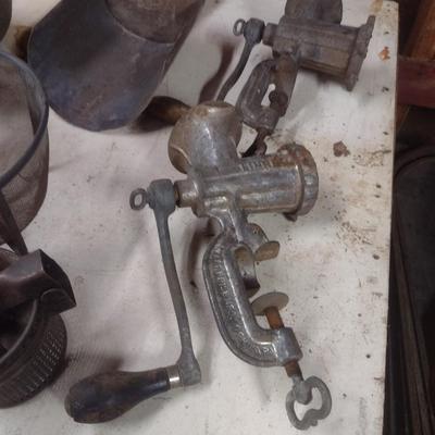 Nice Collection of Vintage Kitchen Utensils and Food Prep Items