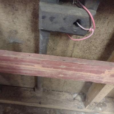 Vintage 4" Jaw Stump Vise