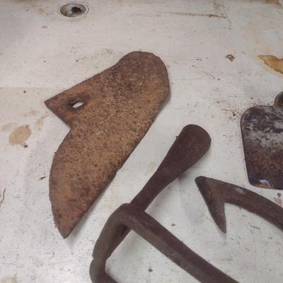 Assortment of Hand Garden Tool Heads