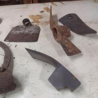 Assortment of Hand Garden Tool Heads