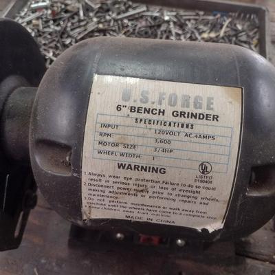 U.S. Forge 6" Bench Grinder