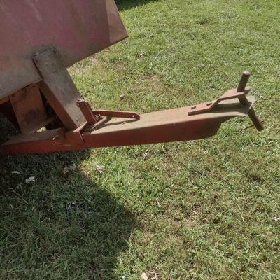 Red Devil Load Hog Pull Behind Garden Dump Trailer