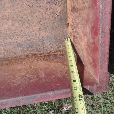 Ohio Steel Pull Behind Garden Dump Trailer