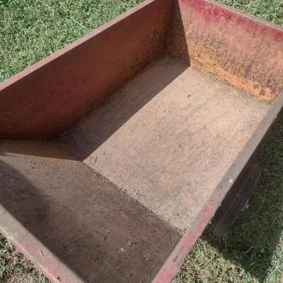 Ohio Steel Pull Behind Garden Dump Trailer