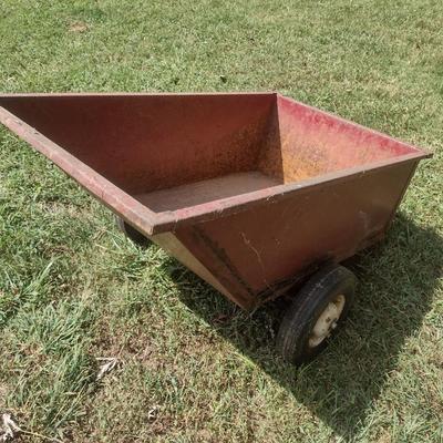 Ohio Steel Pull Behind Garden Dump Trailer