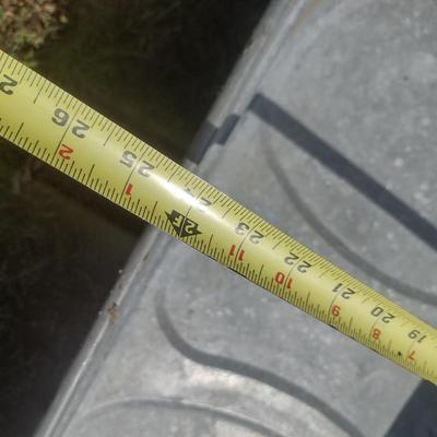 Vintage Wheeling Brand Galvanized Washtub or Trough