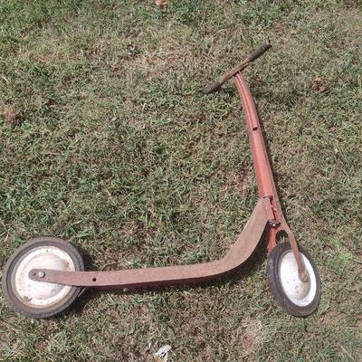Vintage Child's Scooter Unmarked